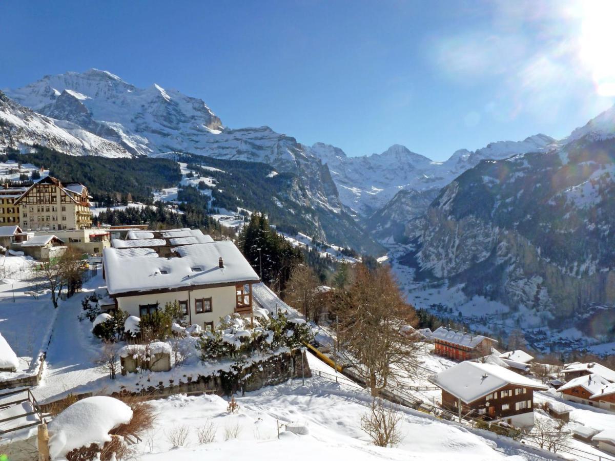Apartment Residence By Interhome Wengen Bagian luar foto